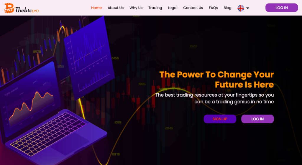 TheBTCPro trading platform